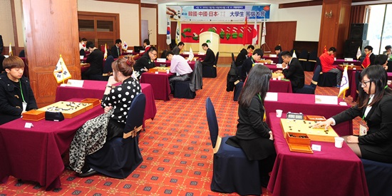 제1회 한중일대만 대학생 바둑대회 열려